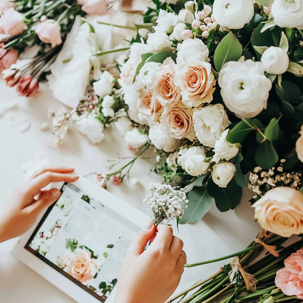 Wedding Floral Consultant : Guide You in Creating Personalized Wedding Floral Designs.