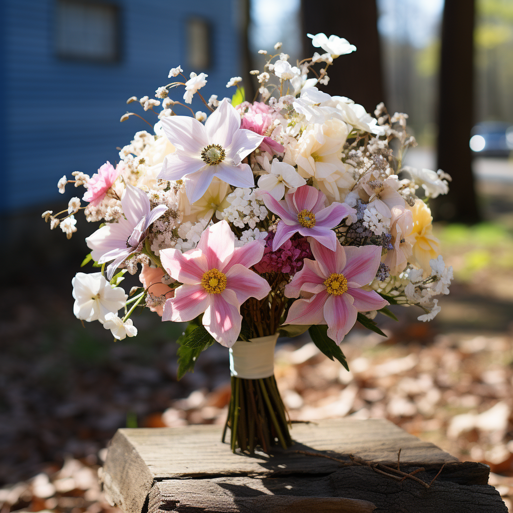 Itinai.com a beautiful bouquet from the top closeup of virgin 0ffdfaf1 c49f 4b5d aa61 207701f8fd1f 3