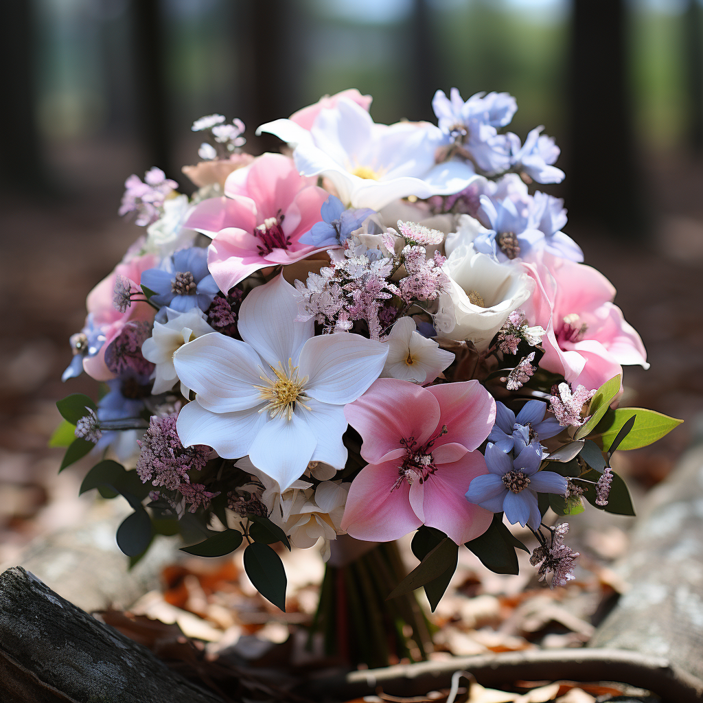 Itinai.com a beautiful bouquet from the top closeup of virgin 754661af 4bc1 453f b048 edb6482e9f77 0