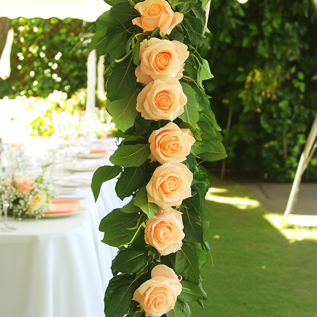 Itinai.com reception garlands draping florals with style rec 2d34f279 3aad 4249 a246 e5dd8f16ca72 1
